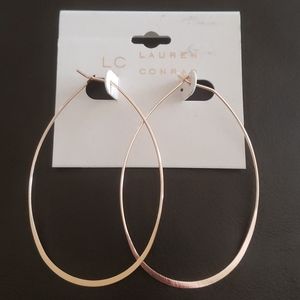 Lauren Conrad Large Hoop Earrings